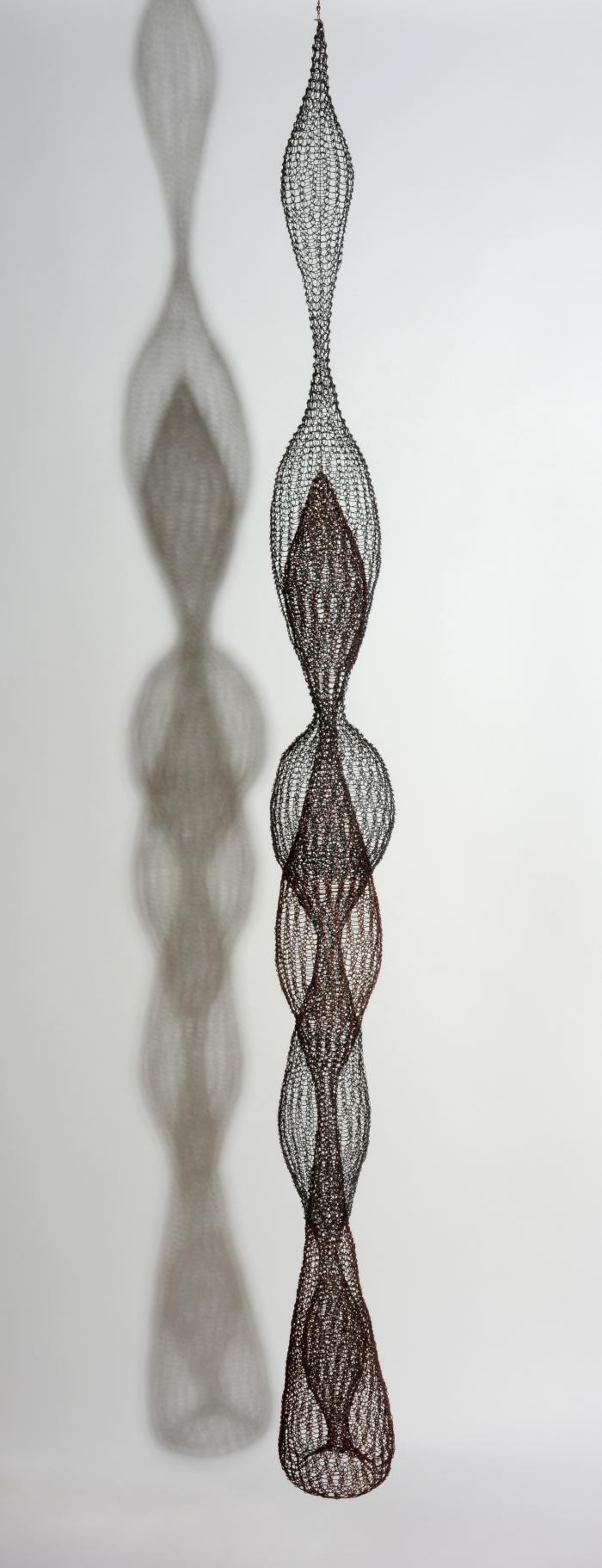 Untitled (S.373, Hanging Six-Lobed, Multilayered Interlocking Continuous Form within a Form)