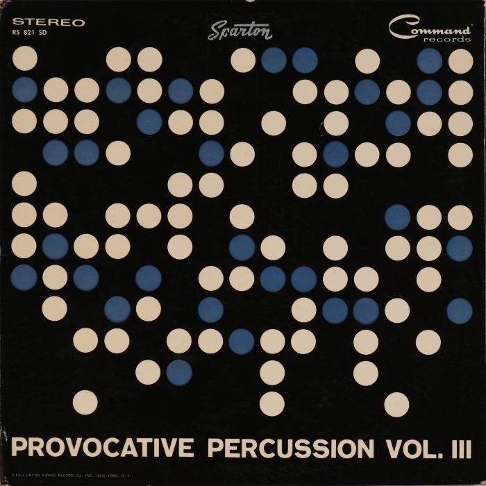 Cover Design for Provocative Percussion, Volume 3
