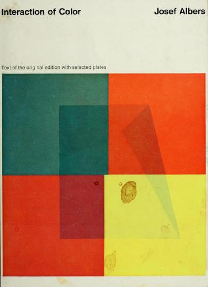 Interaction of color : text of the original edition with selected plates