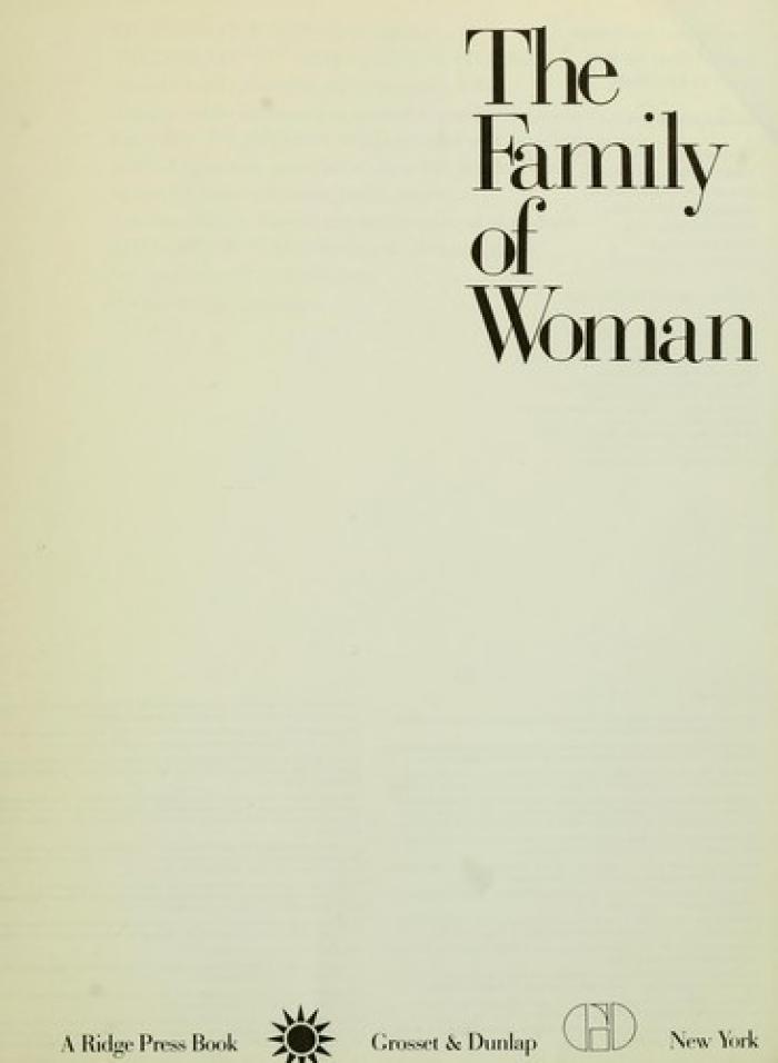 The family of woman