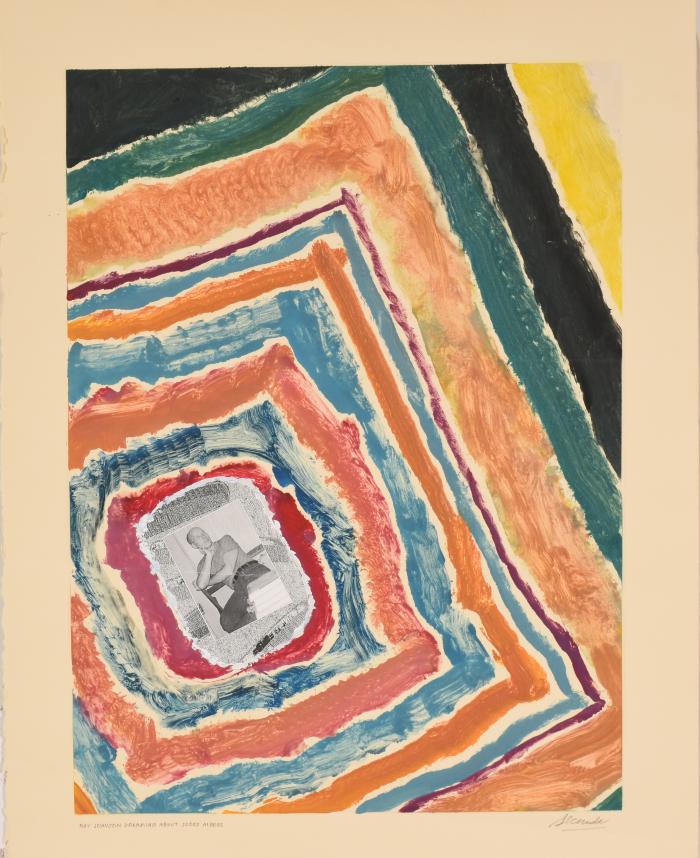 Ray Johnson Dreaming about Josef Albers