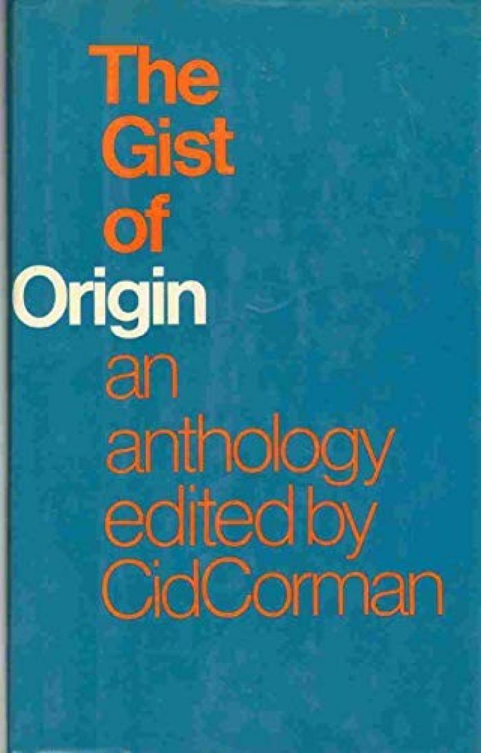 The gist of Origin, 1951-1971 : an anthology