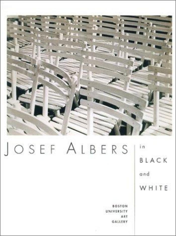 Josef Albers in black and white