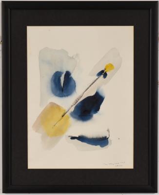Untitled (Blue and Yellow)