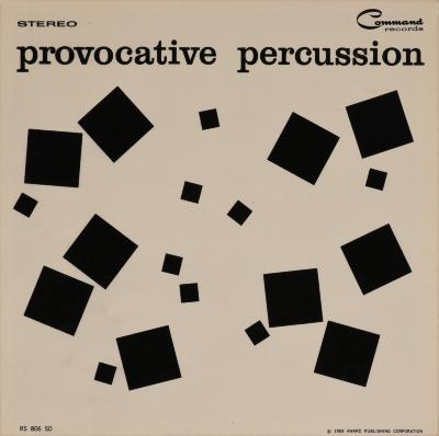 Cover Design for Provocative Percussion, Volume 1