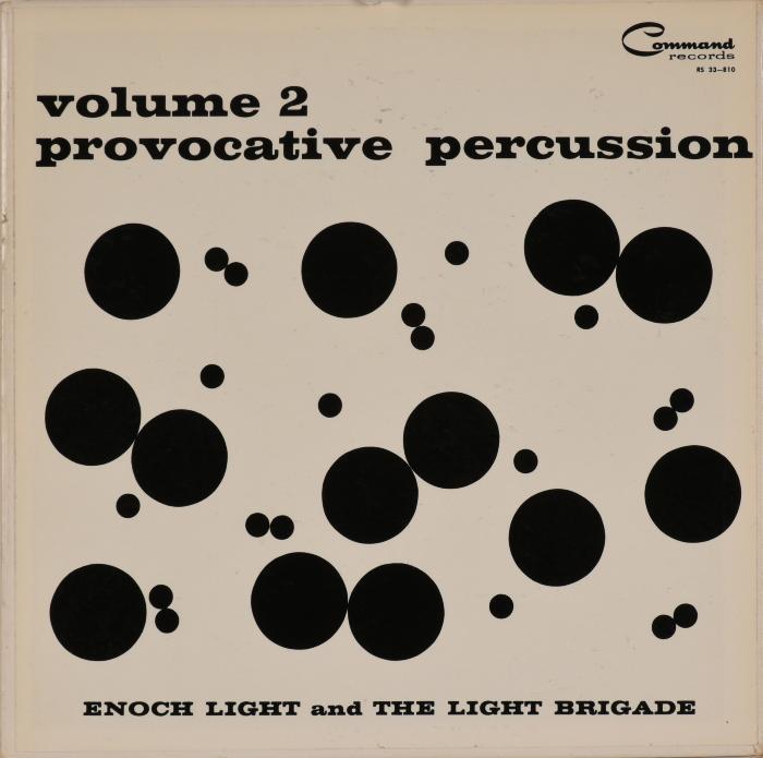 Cover Design for Provocative Percussion, Volume 2: Enoch Light and the Light Brigade