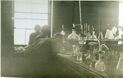 Black Mountain College chemistry lab