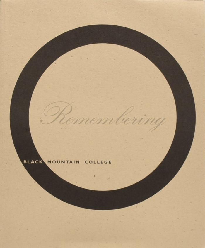 Remembering Black Mountain College