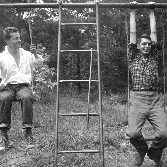 Robert Creeley and Dan Rice, Black Mountain College