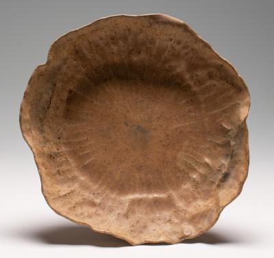 Untitled (Shallow Bowl with Shaped Edges)