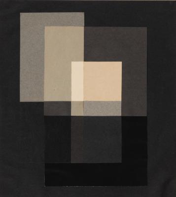 Untitled (Color Study: Black, Gray, Tan)