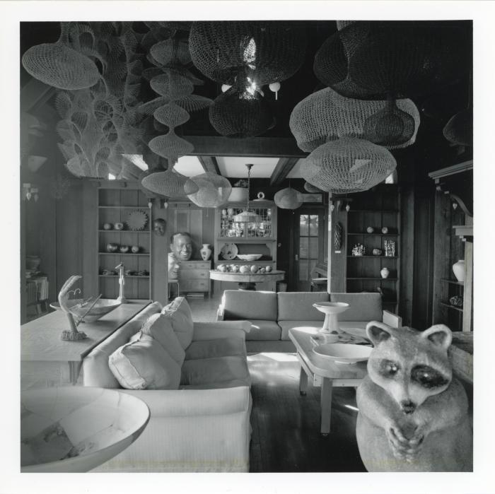 Ruth Asawa and Albert Lanier House Interior