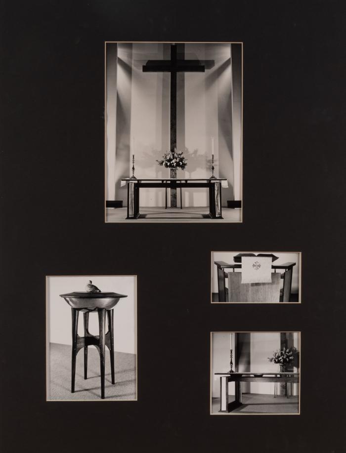 Furnishings for Church of thh Holy Spirit, Wayland, Massachusetts, 1970