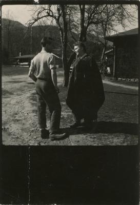 BMC Students outside the Dining Hall