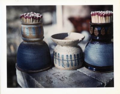 Cynthia Homire and Jorge Fick pottery at The Fickery