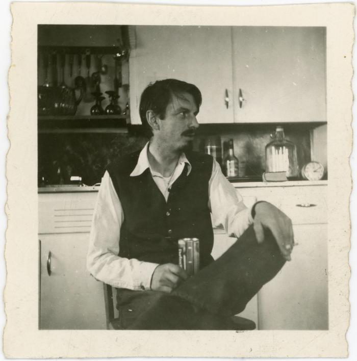 Robert Creeley in Alameda, New Mexico