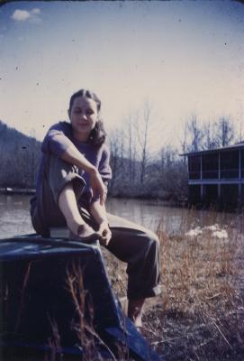 Jane Slater Marquis at Lake Eden