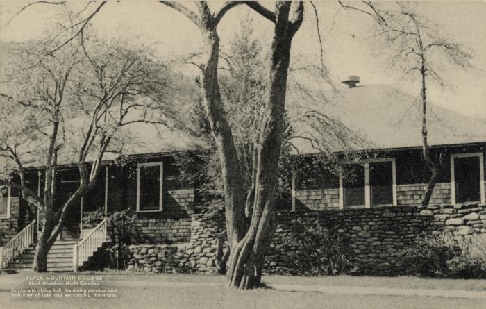 Entrance to the Dining Hall postcard