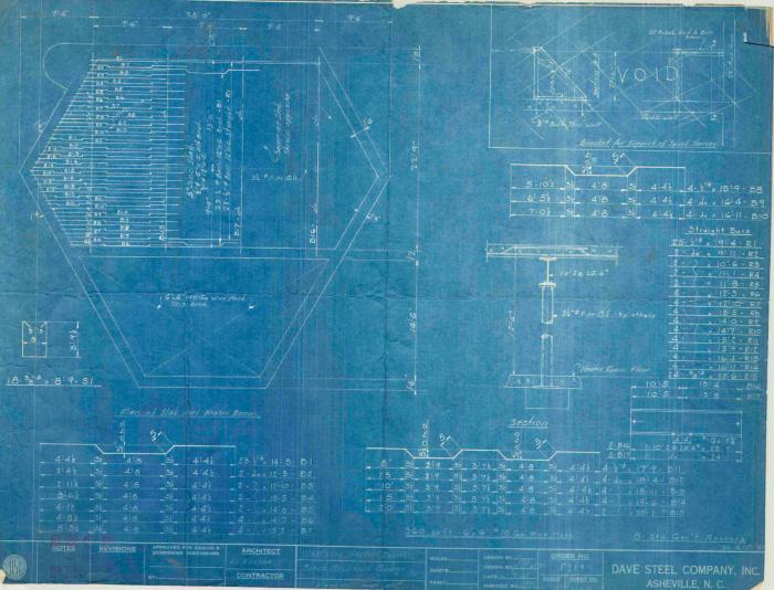 Steel Heating Architectural Plans for the Studies Building