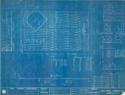 Steel Heating Architectural Plans for the Studies Building