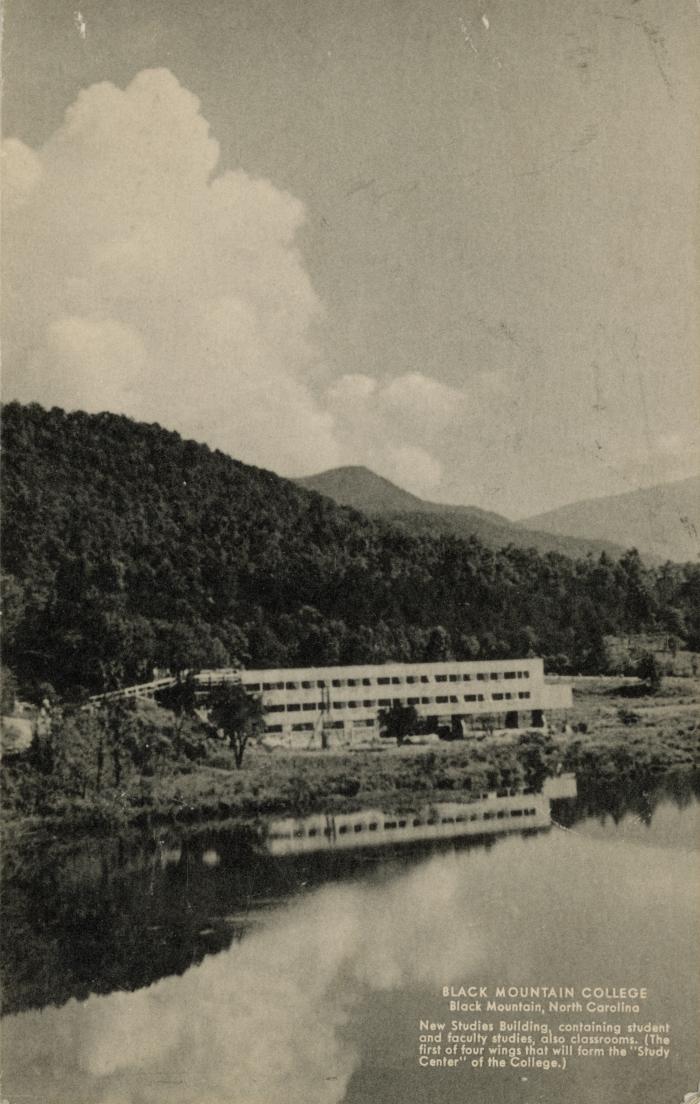 New Studies Building, Black Mountain College postcard