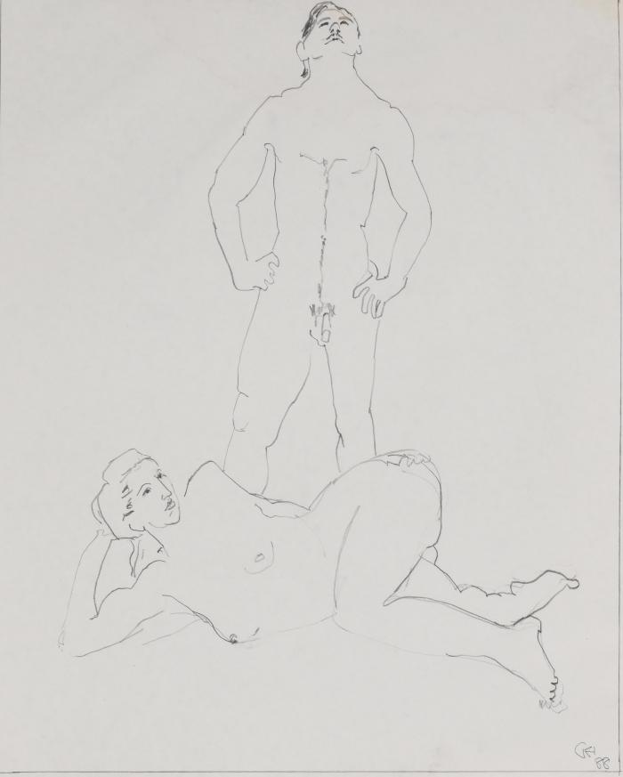 Untitled (Figure Drawing)