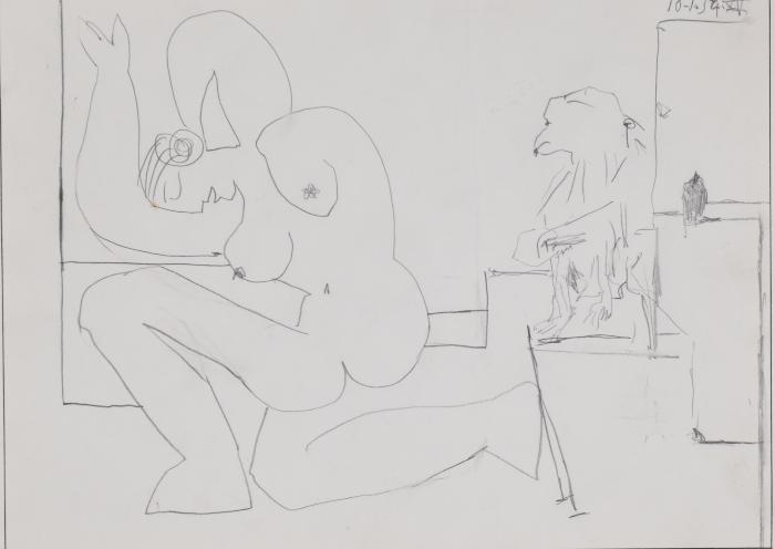 Untitled (Figure Drawing)