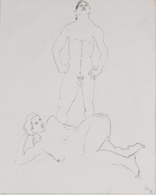 Untitled (Figure Drawing)