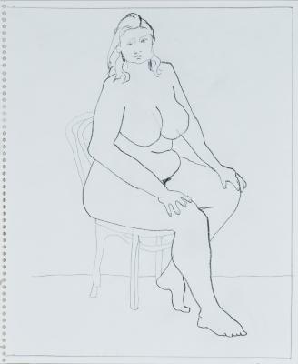 Untitled (Figure Drawing)