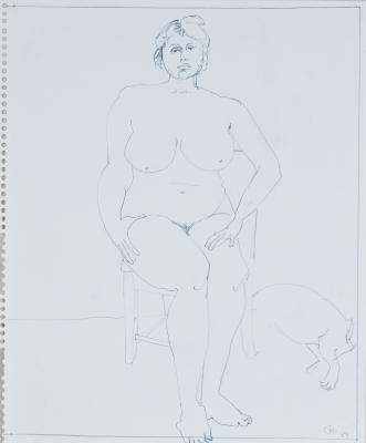 Untitled (Figure Drawing)