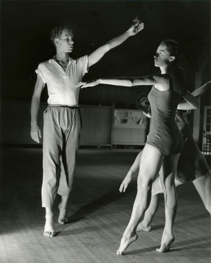 Merce Cunninham Teaching Dance Class