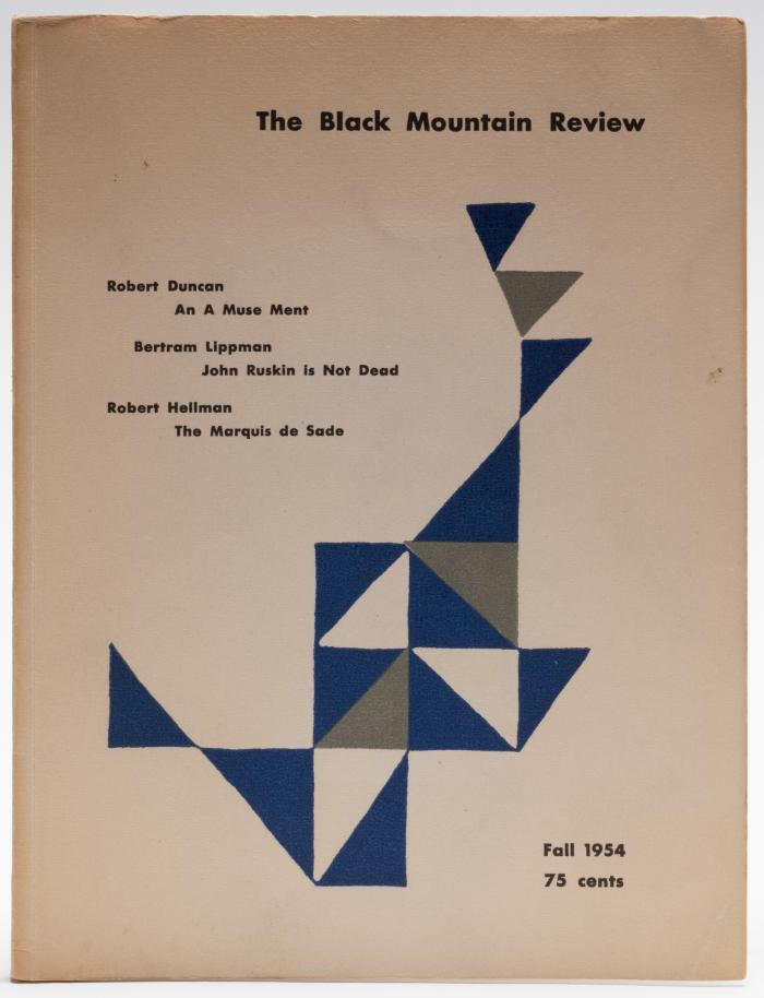 <em>The Black Mountain Review</em> Vol. 1 No. 3 (Fall 1954)