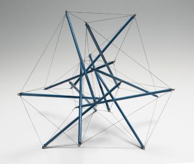 2v Double-Layer Tensegrity Octahedron (variation)