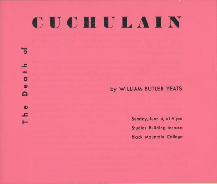 The Death of Cuchulain Program