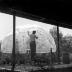 Buckminster Fuller with Students and the Geodesic Dome, Summer 1949