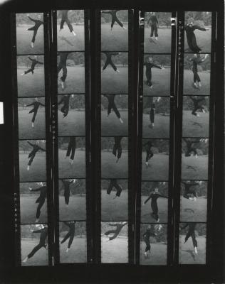 Merce Cunningham Contact Sheet