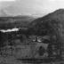 View of Black Mountain College campus at Lake Eden