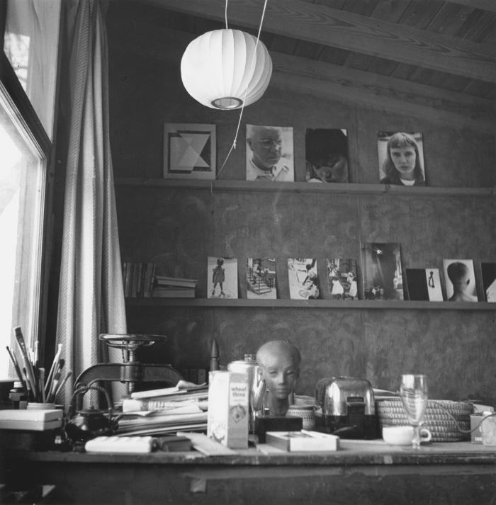 Hazel Larsen Archer's Studio at Black Mountain College