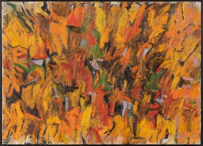 Untitled [Orange, Yellow, Black]