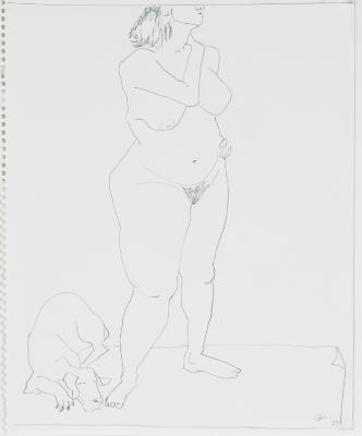Untitled (Figure Drawing)