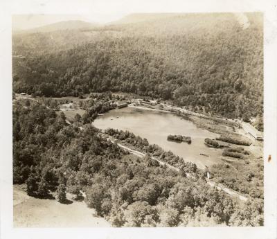 Aerial View of Lake Eden