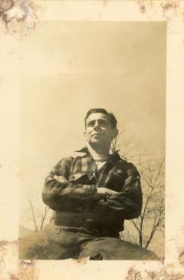 Unidentified student during the work program