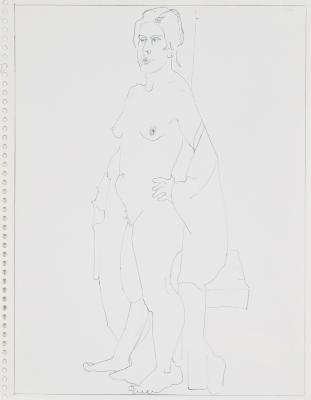 Untitled (Figure Drawing)