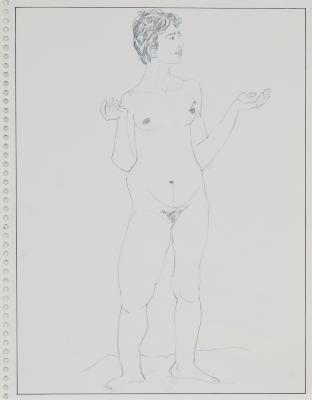 Untitled (Figure Drawing)
