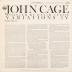 John Cage Assisted by David Tudor - Variations IV Volume II