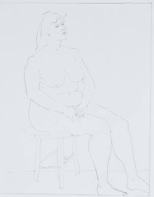 Untitled (Figure Drawing)