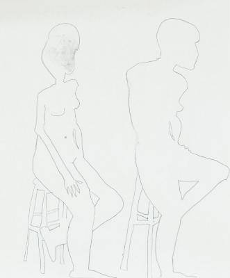 Untitled (Figure Drawing)