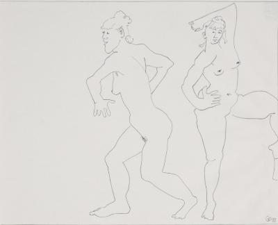 Untitled (Figure Drawing)