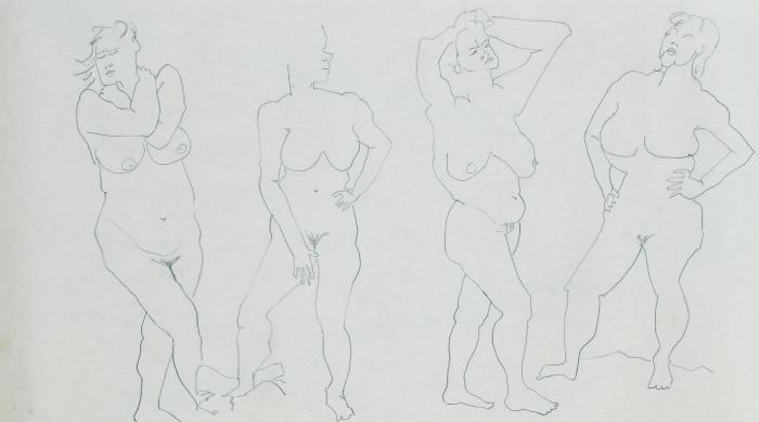 Untitled (Figure Drawing)
