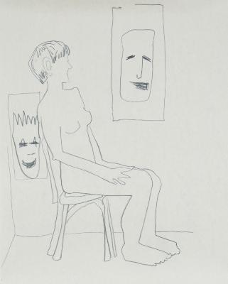 Untitled (Figure Drawing)